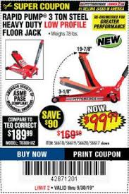 Use harbor freight coupons to get 20% discount. 99 For The New Red Pittsburgh Jack Harborfreight