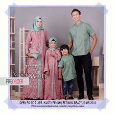 Tren baju gamis seakan tak pernah surut dan selalu hadir inovasi model dan desain. Sarimbit Polos Kombinasi Wa 08127 60 888 06 Pusat Busana Muslim Indonesia