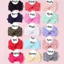 Huge 5” Baby Nylon Headbands