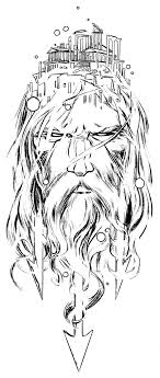 Poseidon Head Poseidon Tattoo Greek Tattoos Zeus Tattoo