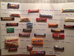 Birth Of A Candy Bar Poem Birthday Candy Bar Poem Candy Bar Birthday Candy Bar Poems Birthday Candy