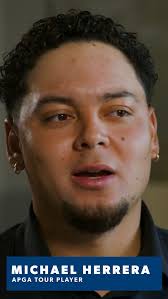 We are honored to give @apgatour player Michael Herrera the chance of a  lifetime