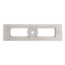 Update your kitchen cabinets or bathroom vanities with these solid heavy weight square style cabinet bar pulls. Top Knobs Tk922bsn Die Cast Zinc Cabinet Knob Backplate Hollin Series Brushed Satin Nickel Finish 4 9 32 L Decorative Hardware Cabinet Door Shutter Window Hardware Kitchen Bath Accessories