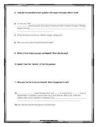 The salem witchcraft trials took place in 1692 and 1693. Witchcraft In Salem Answer Key Commonlit Quizlet Commonlit The Salem And Other Witch Hunts Answer Key Quizlet