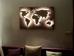 Check spelling or type a new query. Led Weltkarte Abstrakte Kunst 3d Weltkarte Leuchtende 3d Moderne Kunst Fuhrte Wandkunst Buro Dekoration Wandb Wall Art Diy Bedroom Wood World Map Led Wall Art
