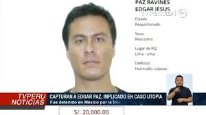 Caso Utopía: capturan a prófugo Edgar Paz en México