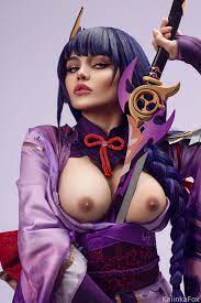 Nude Raiden Shogan Cosplay Set By Kalinka Fox
