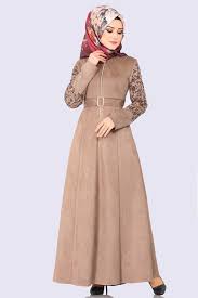 Modaselvim Ferace Kolu Lazerli Suet Ferace Ah3195 Vizon Hijab Fashion Fashion Abaya Fashion