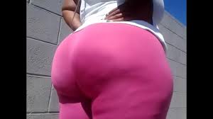 big booty black girl in pink spandex - XNXX.COM