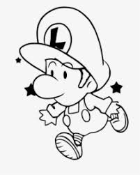 Printable super mario odyssey coloring page. Transparent Luigi Face Png Super Mario Luigi Coloring Page Png Download Transparent Png Image Pngitem