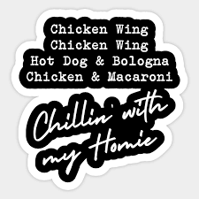 Since the latter half of the 20th century, prepared chicken has become a staple of fast food. Chicken Wing Chicken Wing Hot Dog Bologna Funny Song Lyric Chicken Wing Chicken Wing Funny Song Autocollant Teepublic Fr