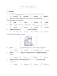 。 koleksi soalan dan latihan bahasa melayu tahun 4 + jawapan. Bahasa Melayu Darjah 4