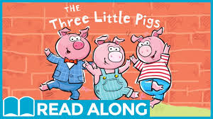 The Three Little Pigs Readalong Storybook Video For Kids Ages 2 7 Youtube