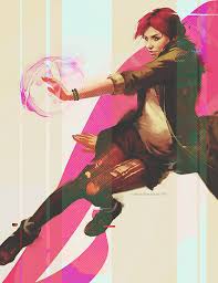 Infamous First Light Concept Art Infamous Second Son Infamous First Light Fight Like A Girl