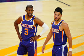 Maybe you would like to learn more about one of these? Chris Paul Says Devin Booker Is Like An Old Man He S The Oldest 24 Year Old I Ve Ever Met In My Life The Biggest Thing He Knows The Game Fadeaway World