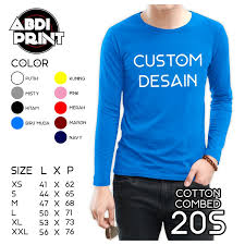 Model baju pria lengan panjang sebenarnya tak hanya sebatas pada kemeja lengan panjang atau kaos lengan panjang saja tapi ada banyak lagi. Cod Kaos Lengan Panjang Sablon Custom Satuan Abdiprint Desain Sesukamu Semaumu Shopee Indonesia