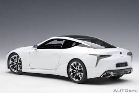Lc500 cv (le limited edition) sr. Lexus Lc 500 F White Metallic Black Interior Autoart