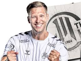 Vector logotype of german bundesliga handball team from city of kiel, thw kiel. Thw Kiel
