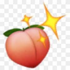 Peach Sparkling Emoji Emojis Emoji Peach Png Transparent Png Sparkle Emoji Emoji Emoji Flower