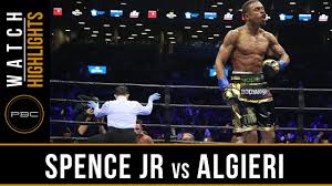 Errol Spence Jr. puts