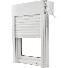 Fenetre Pvc Avec Volet Roulant Brico Essentiel H 75 X L 60 Cm En 2021 Volet Pliant Fenetre Pvc Porte Fenetre Pvc