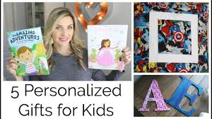 Personalized gifts for every munchkin's wish list! 5 Awesome Personalized Gifts For Kids And A Book Giveaway Youtube