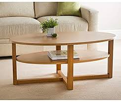 Same day delivery 7 days a week £3.95, or fast store collection. Spot On Dealz Wood Oak Finish Oval Shaped Coffee Table With Under Shelf Amazon Co Uk Home Kitchen