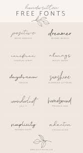 Pintira Free Handwritten Fonts Cursive Tattoos Free Fonts Handwriting