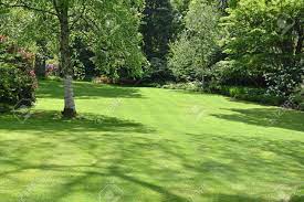 Download manicured lawn images and photos. A Perfect English Country Garden With Manicured Lawn And Floral Stock Photo Picture And Royalty Free Image Image 117183355