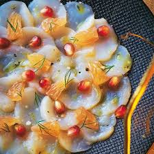 Recette Carpaccio De Saint Jacques Au Pamplemousse Recette Recette Carpaccio Recettes De Cuisine Carpaccio Saint Jacques