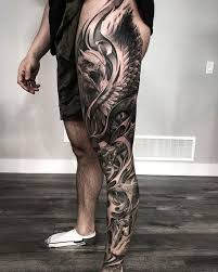 Thigh tattoo design for men. 101 Cool Tattoos For Men Best Tattoo Ideas Designs For Guys 2021 Best Leg Tattoos Leg Tattoo Men Leg Sleeve Tattoo