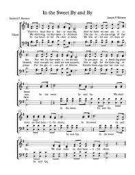 Sweet Bye And Bye Christian Song Lyrics Gospel Song Lyrics Hymns Lyrics