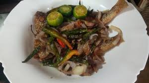 Resepi ikan terubuk masin by norhanifh in types > recipes/menus and recipe. Ikan Masin Gelama Goreng Bawang Dan Ciliapi Masak Santai Senang By M A K Resepi 279 Youtube