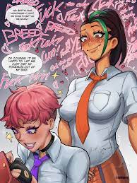 Futa Nemona x Female Trainer comic porn | HD Porn Comics