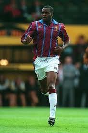 Dalian atkinson celebrating during aston villa win over manchester united in the 1994 league cup final. Dalian Atkinson Aston Villa 1993 Aston Villa Aston Villa