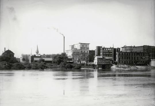Factories Along Grand River | History Grand Rapids