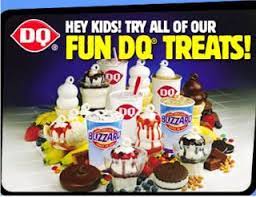 Critique This Ad From Dairy Queen Literally Says Fun Dq Treats Ok They Look Fun And Tasty But They Are Obviousl Food Best Fast Food Fast Food Restaurant