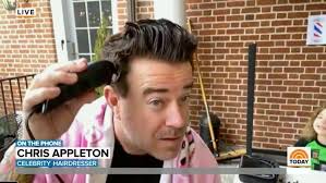 Has been rocking dreadlocks his entire nfl career. Carson Daly Reveals Finished Diy Haircut After Pranking Fans With A Photoshopped Bald Look Wzzm13 Com