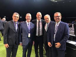 Presidente da cbf é afastado. Presidente Da Cbf Participa De Congresso Da Fifa Que Reelegeu Gianni Infantino Confederacao Brasileira De Futebol