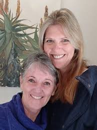 Lara, the life coach and I.