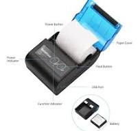 Portable Mini Thermal Printer 2 inch Wireless USB Receipt Bill Ticket  Printer with 58mm Print Paper Compatible with iOS Android Windows for  Restaurant ...