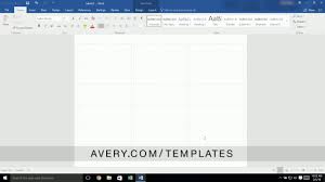 Pages per sheet setting in word 2013 (word 2010 shown in figure 2). How To Add A Page To A Built In Avery Template In Microsoft Word Youtube