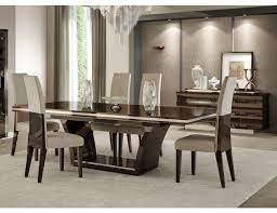 Concrete in the dining room? Giorgio Bell Italian Modern Dining Table Set Contemporary Dining Room Sets Dining Room Furniture Modern Luxury Dining Room