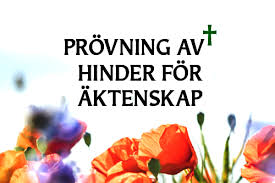 Hindersprövning begärs gemensamt av paret som skriftligen försäkrar att det inte finns något äktenskapshinder. Hindersprovning Och Lysning Evl Fi