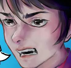 Pinto dibujar a Matias, personaje de la serie "Alejo y Valentina" joJOOjo .  . . #alejoyvalentina #fanart #boludo #anime #digitalart #perovosolocoviteh