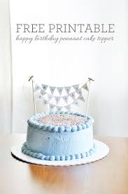 A week to be a little nicer to yourself, a week to have your family treat you like a. Free Printable Birthday Cake Pennant Topper Diy Cake Topper Birthday Cake Topper Printable Diy Birthday Cake