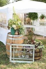Rustic Outdoor Wedding Decor Outdoor Rustic Wedding Decor Wedding Ideas Barrel Wedding Decor Wine Barrel Wedding Decor Barrel Wedding