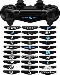 Ps4 Light Bar Sticker Decal Tagged Ps4 Stickers Accessories Gamingcobra