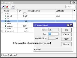 Cara Setting Mikrotik Jadi Ssh Tunnel Server