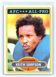 1980 Topps #355 Keith Simpson